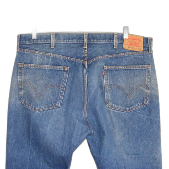 LEVI'S 501XX Jeans, 44 x 28.5 Button fly, 5 pocket - Picture 3 of 12